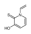 1-ethenyl-3-hydroxypyridine-2-thione结构式