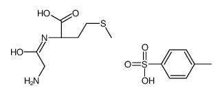 glycylmethionine 4-toluenesulfonate Structure