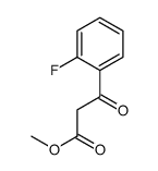 2-氟苯甲酰基乙酸甲酯结构式