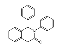 1,2-diphenyl-1,4-dihydroisoquinolin-3-one结构式