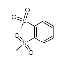 1,2-bis-methanesulfonyl-benzene结构式
