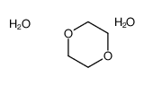 1,4-dioxane,dihydrate Structure