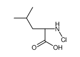 (2R)-2-(chloroamino)-4-methylpentanoic acid结构式