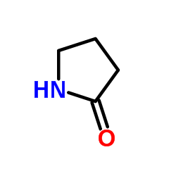2-吡咯烷酮结构式