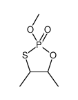 2-methoxy-4,5-dimethyl-1,3,2λ5-oxathiaphospholane 2-oxide Structure