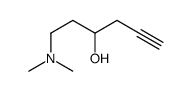 1-(dimethylamino)hex-5-yn-3-ol Structure