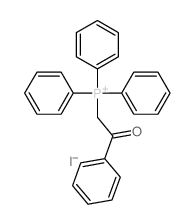 phenacyl-triphenyl-phosphanium iodide结构式