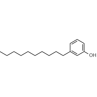 3-癸基苯酚结构式