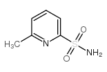 6-甲基吡啶-2-磺酰胺结构式