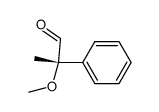 α-Methoxy-α-phenyl-propionaldehyd结构式