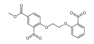 methyl 3-nitro-4-[2-(2-nitrophenoxy)ethoxy]benzoate Structure