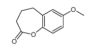 7-methoxy-4,5-dihydrobenzo[b]oxepin-2(3H)-one结构式
