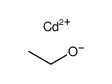 ethanol, cadmium ethylate Structure