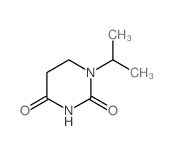 1-异丙基二氢嘧啶-2,4(1h,3H-)-二酮结构式