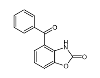 4-benzoyl-3H-benzooxazol-2-one结构式