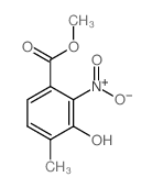 methyl 3-hydroxy-4-methyl-2-nitro-benzoate Structure