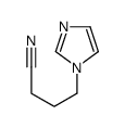 4-imidazol-1-ylbutanenitrile结构式