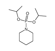 diisopropyl piperidinophosphonate Structure