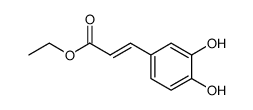 2-Propenoicacid,3-(3,4-dihydroxyphenyl)-,ethylester,(2Z)-(9CI)结构式