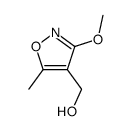 3-methoxy-4-hydroxymethyl-5-methylisoxazole结构式