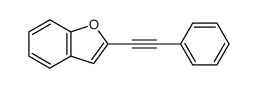 2-(2phenylethynyl)benzo[b]furan Structure