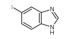 5-IODO-1H-BENZIMIDAZOLE structure