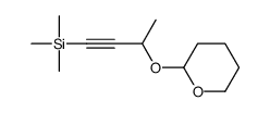 trimethyl-[3-(oxan-2-yloxy)but-1-ynyl]silane结构式