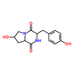 Cyclo(Tyr-Hpro) Structure
