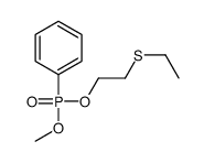 [2-ethylsulfanylethoxy(methoxy)phosphoryl]benzene Structure