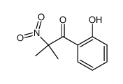 1-(2-hydroxyphenyl)-2-methyl-2-nitropropan-1-one结构式