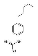 (4-pentylphenyl)thiourea Structure