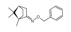 (1R)-bornan-2-one-(O-benzyl oxime ) Structure