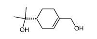 (4R)-p-menth-1-ene-7,8-diol结构式