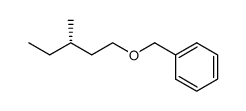 (S)-(((3-methylpentyl)oxy)methyl)benzene结构式