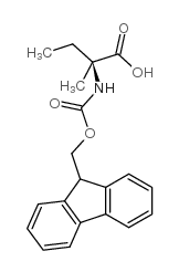 N-芴甲氧羰基-L-异缬氨酸结构式