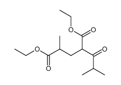 2-isobutyryl-4-methyl-glutaric acid diethyl ester结构式