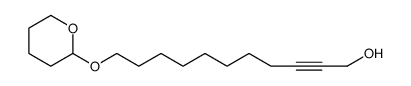 2-Undecyn-1-ol, 11-[(tetrahydro-2H-pyran-2-yl)oxy] Structure