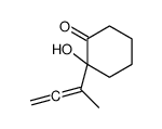 2-buta-2,3-dien-2-yl-2-hydroxycyclohexan-1-one结构式