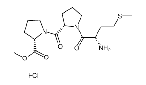 L-methionyl-L-prolyl-L-proline methylester hydrochloride Structure