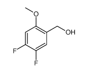4,5-DIFLUORO-2-METHOXYBENZYL ALCOHOL Structure