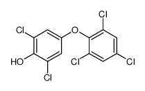 2,6-dichloro-4-(2,4,6-trichlorophenoxy)phenol Structure