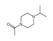 Piperazine, 1-acetyl-4-(1-methylethyl)- (9CI)结构式