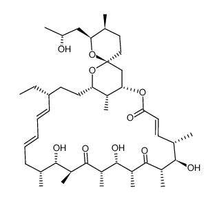 26-Demethyl-12-deoxyoligomycin A Structure
