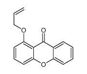 1-prop-2-enoxyxanthen-9-one结构式