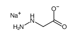 sodium,2-hydrazinylacetate Structure