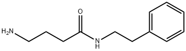 ButanaMide, 4-aMino-N-(2-phenylethyl)-结构式