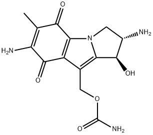 丝裂霉素相关化合物1结构式