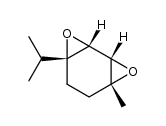 (+/-)-1,2,3,4-diepoxy-cis-p-menthane结构式