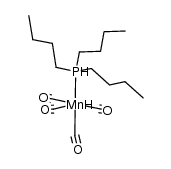 cis-HMn(CO)4P(n-Bu)3结构式