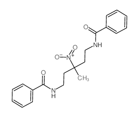 Benzamide,N,N'-(3-methyl-3-nitropentamethylene)bis- (7CI,8CI)结构式